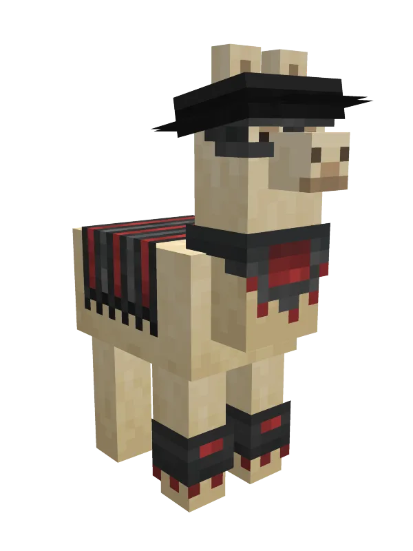 Изображение 3 ресурспака Bray's Llamas With Hats