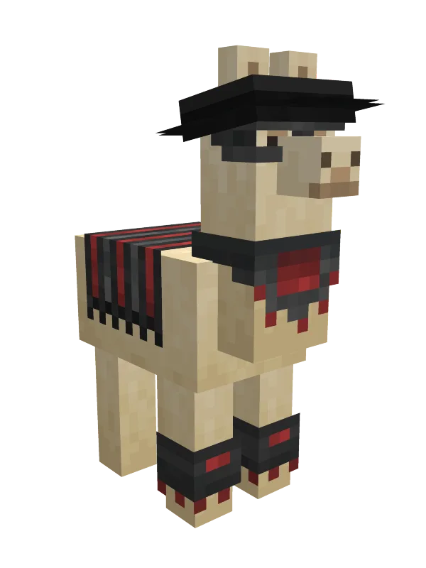 Изображение 3 ресурспака Bray's Llamas With Hats