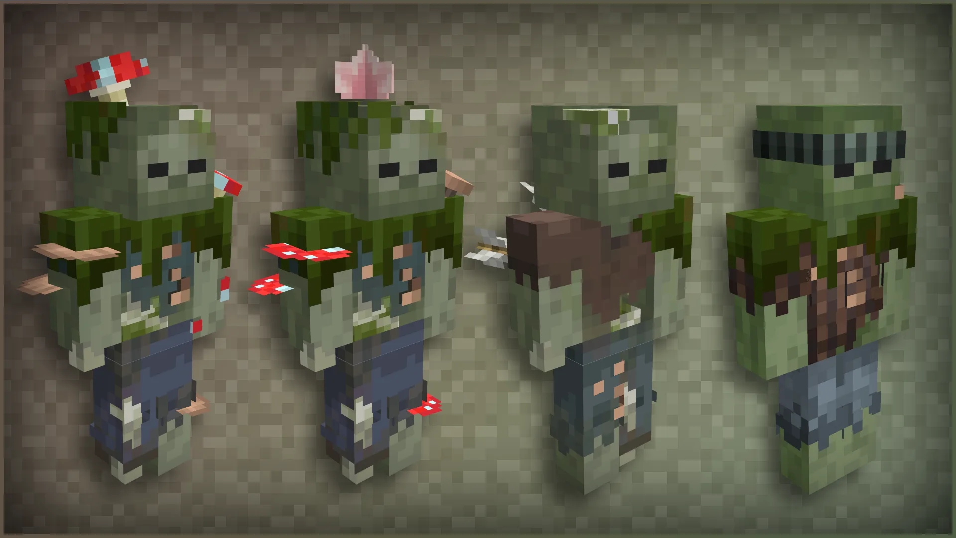 Изображение 4 ресурспака Bray's Zombie Overhaul x Fresh Animations