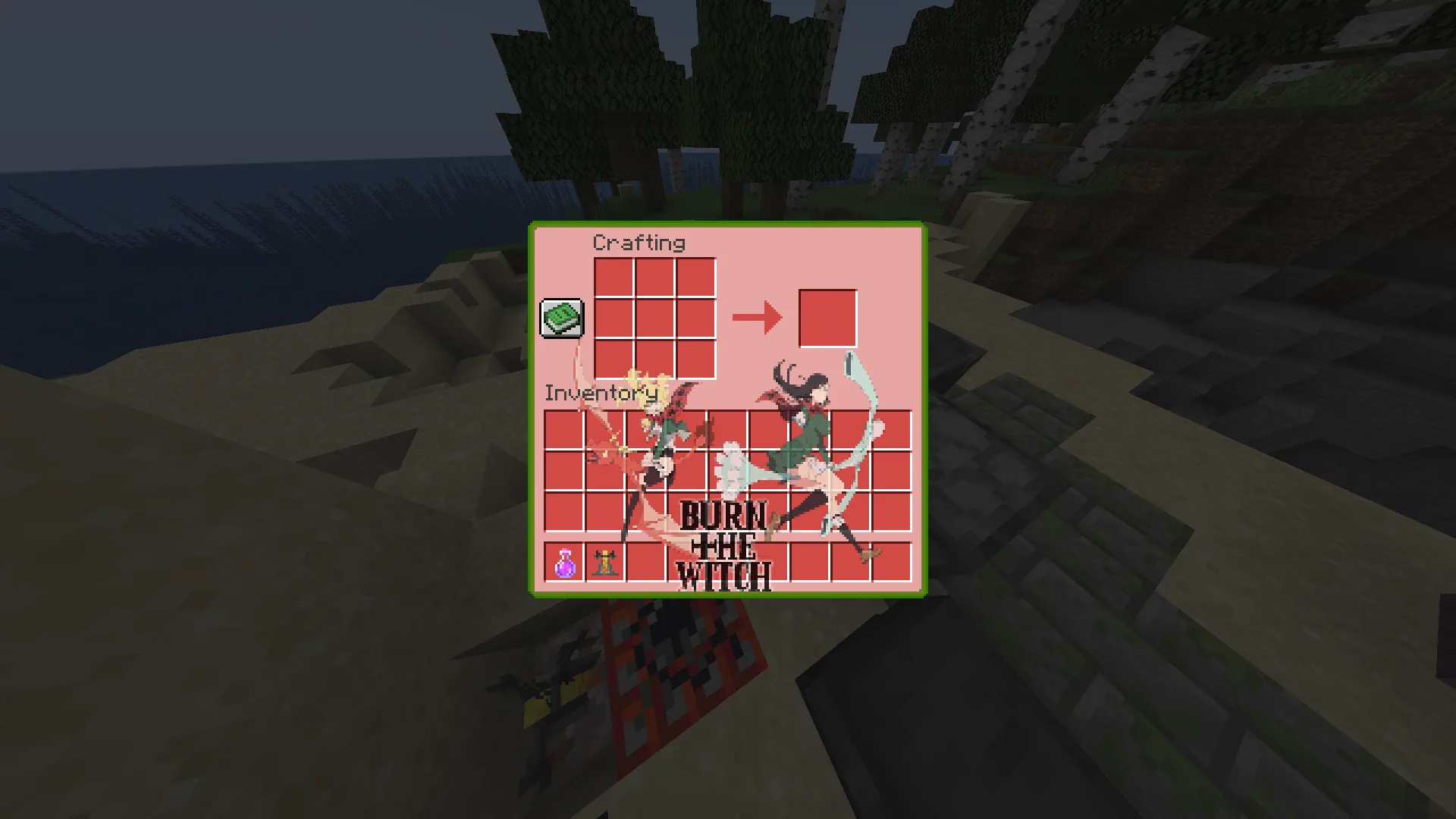 Изображение 4 ресурспака Burn the Witch Custom GUI Pack