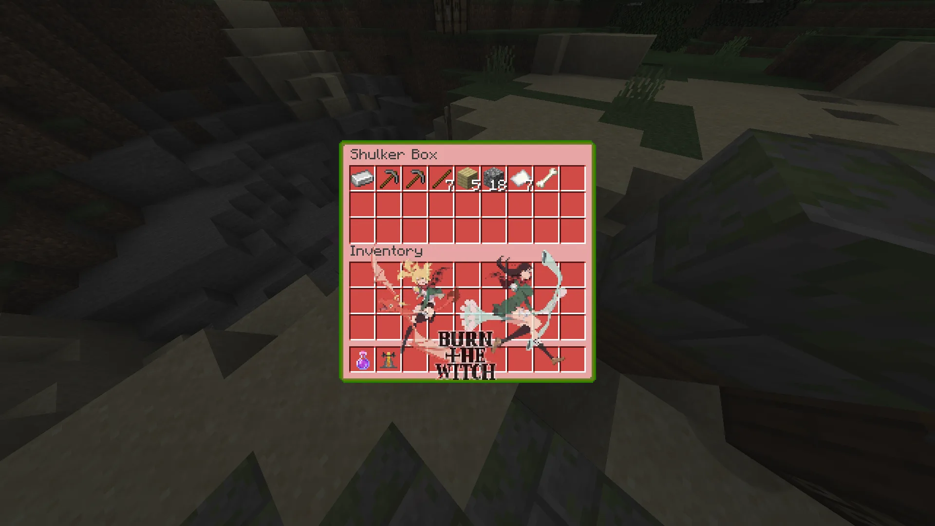 Изображение 5 ресурспака Burn the Witch Custom GUI Pack
