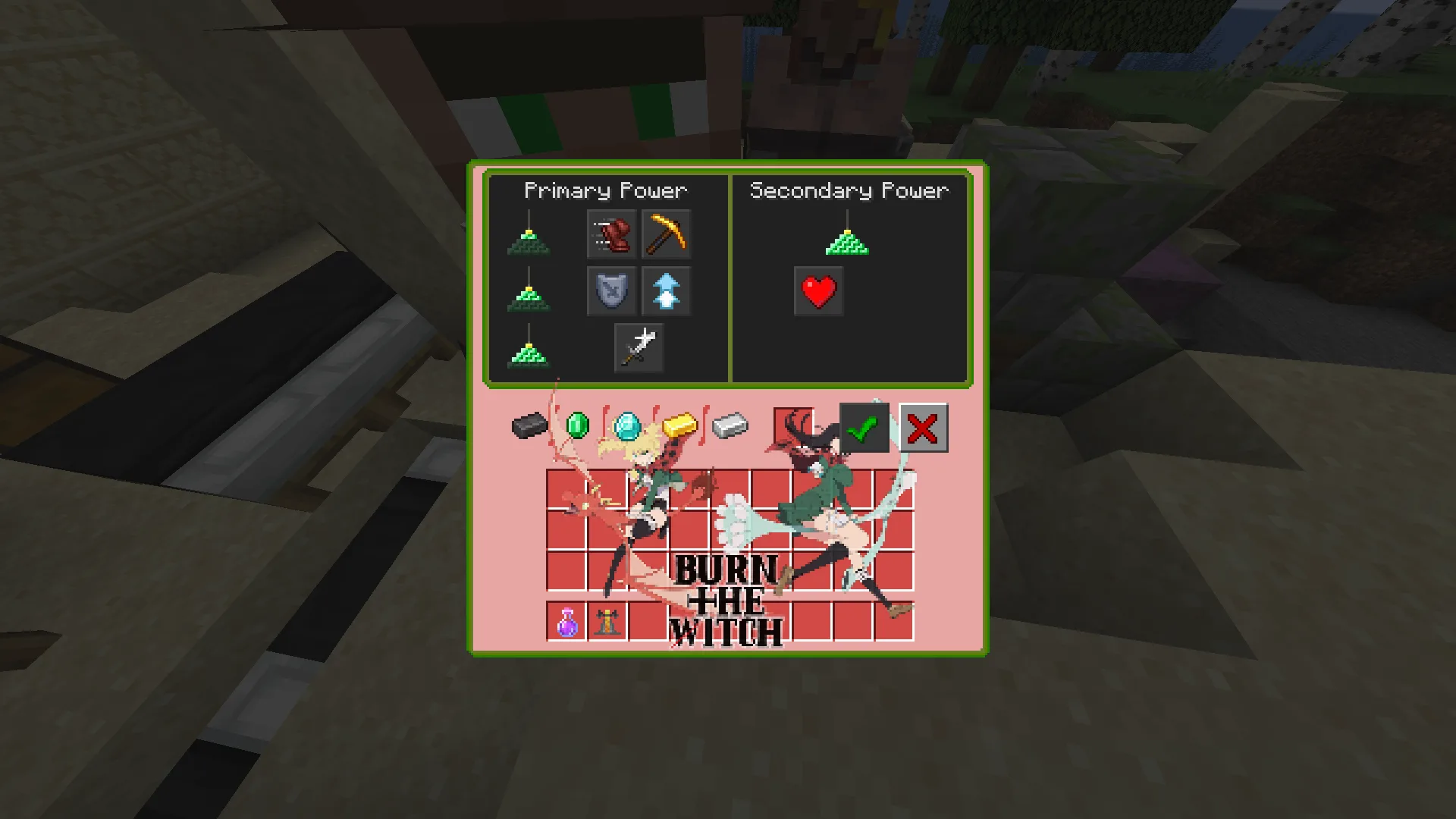 Изображение 6 ресурспака Burn the Witch Custom GUI Pack