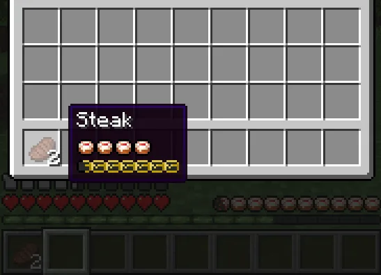 Изображение 2 ресурспака Cake Hunger Bar