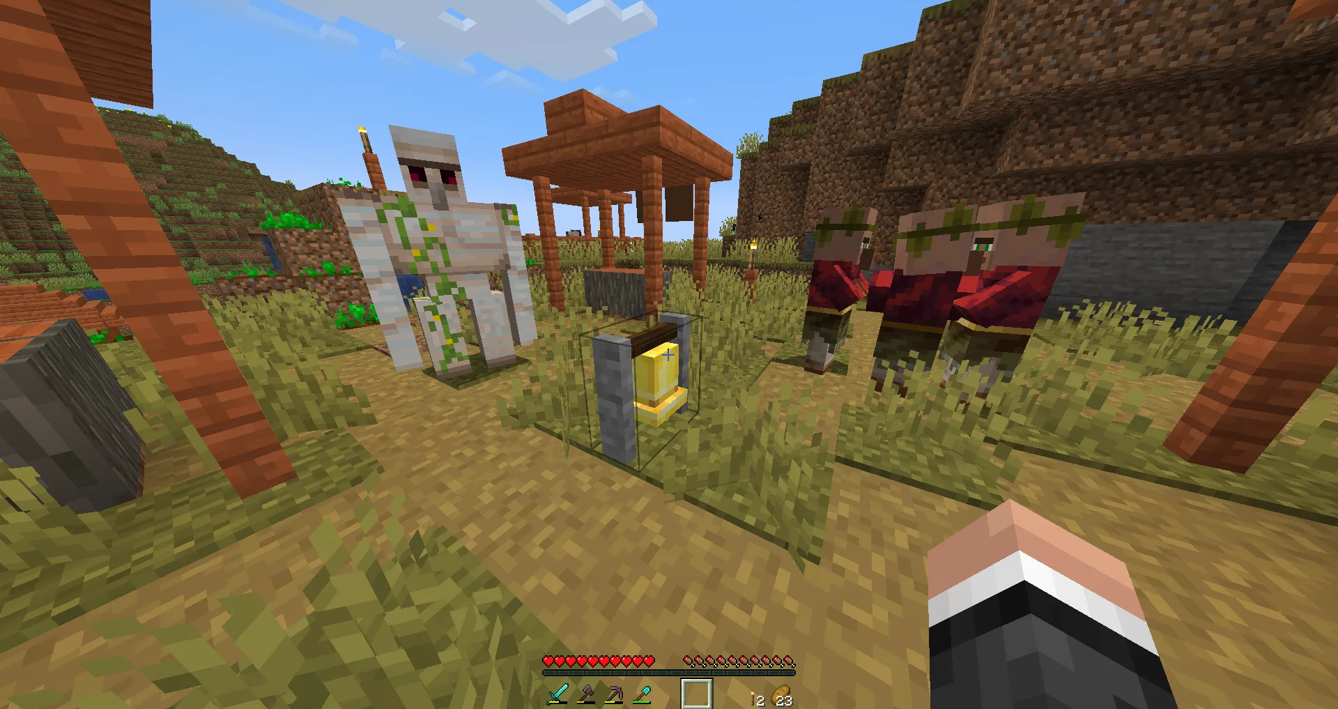 Изображение 2 ресурспака Cal's Clear Hotbar