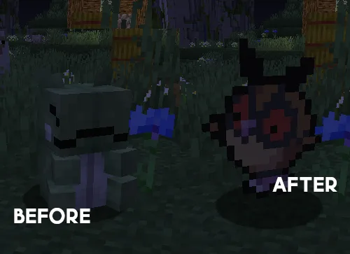 Изображение 3 ресурспака Cardboard Cutout Mon [Cobblemon]