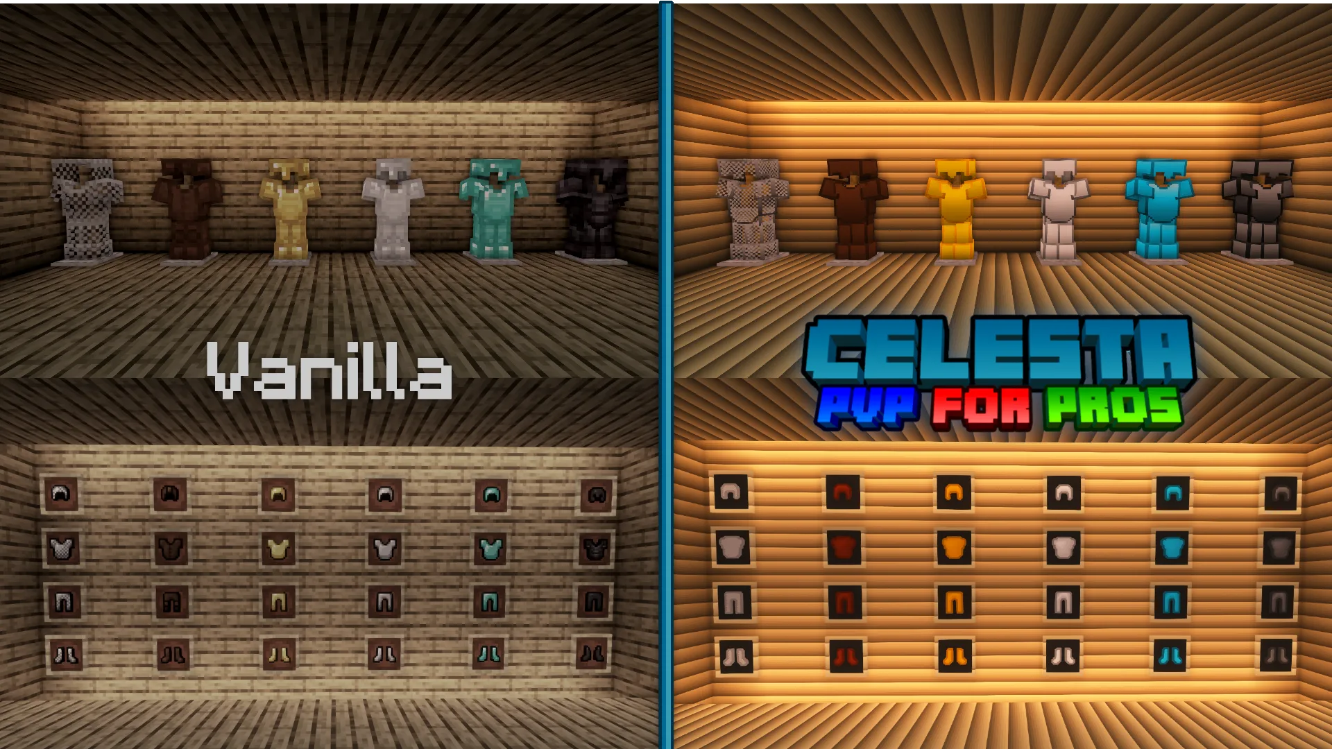 Изображение 2 ресурспака Celesta 32x | PvP Texture Pack