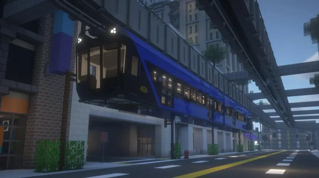 Изображение 1 ресурспака Chiba Monorail Pack MTR