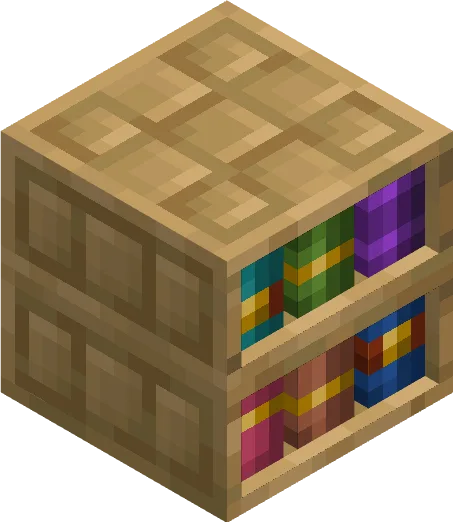 Изображение 2 ресурспака Chiseled Bookshelf 3D