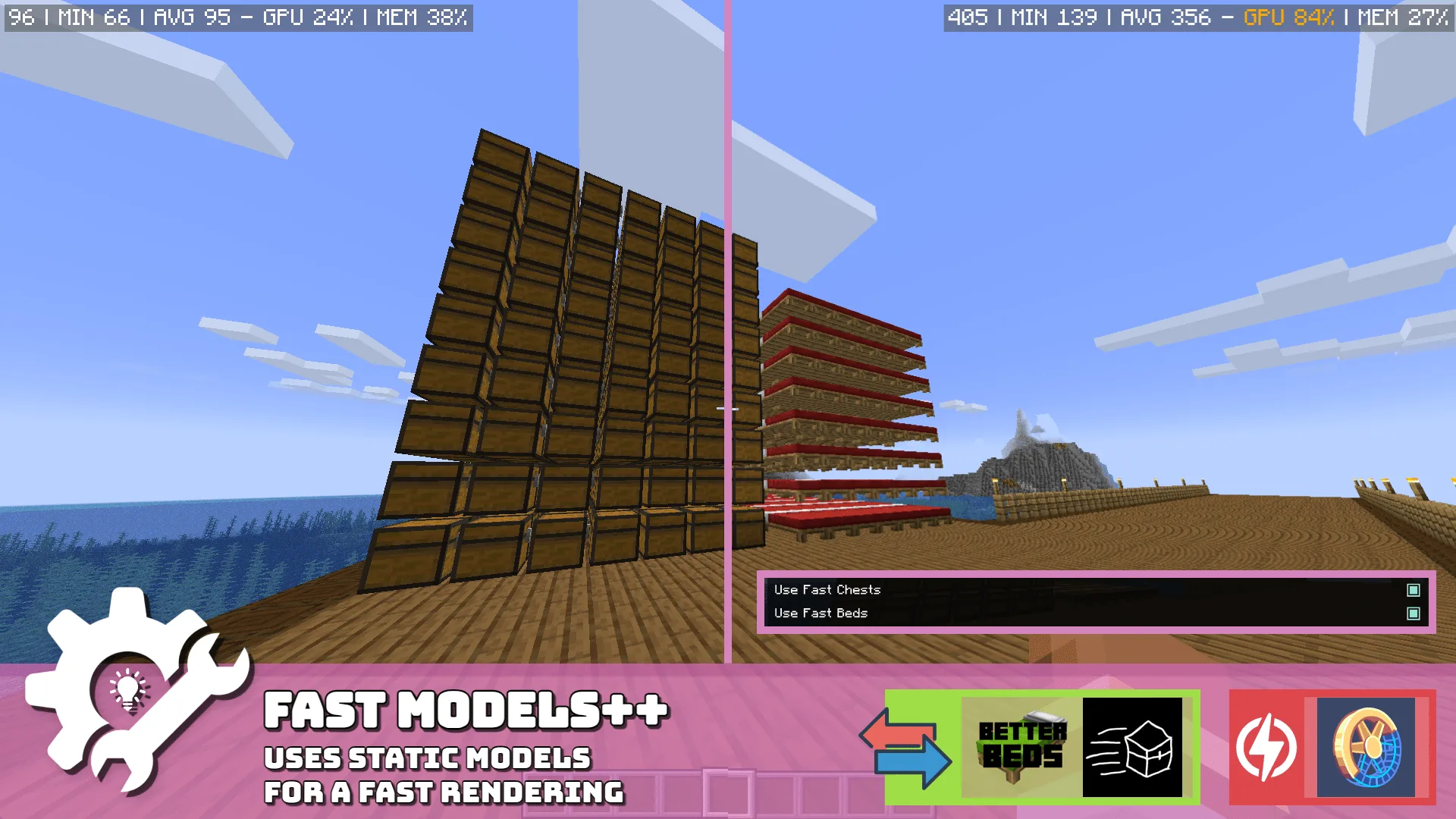 Изображение 5 мода Chloride (Embeddium++/Sodium++)