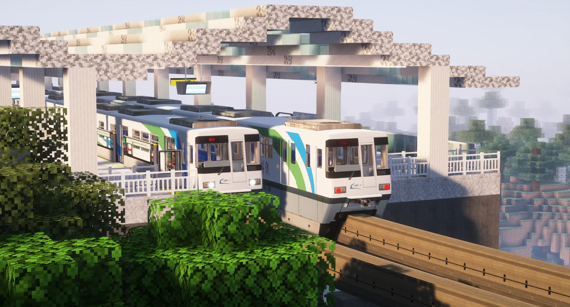 Изображение 4 ресурспака [MTR/NTE]Chongqing Monorail Train Pack