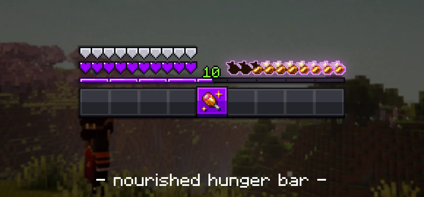 Изображение 3 ресурспака Chorus Hunger Bar