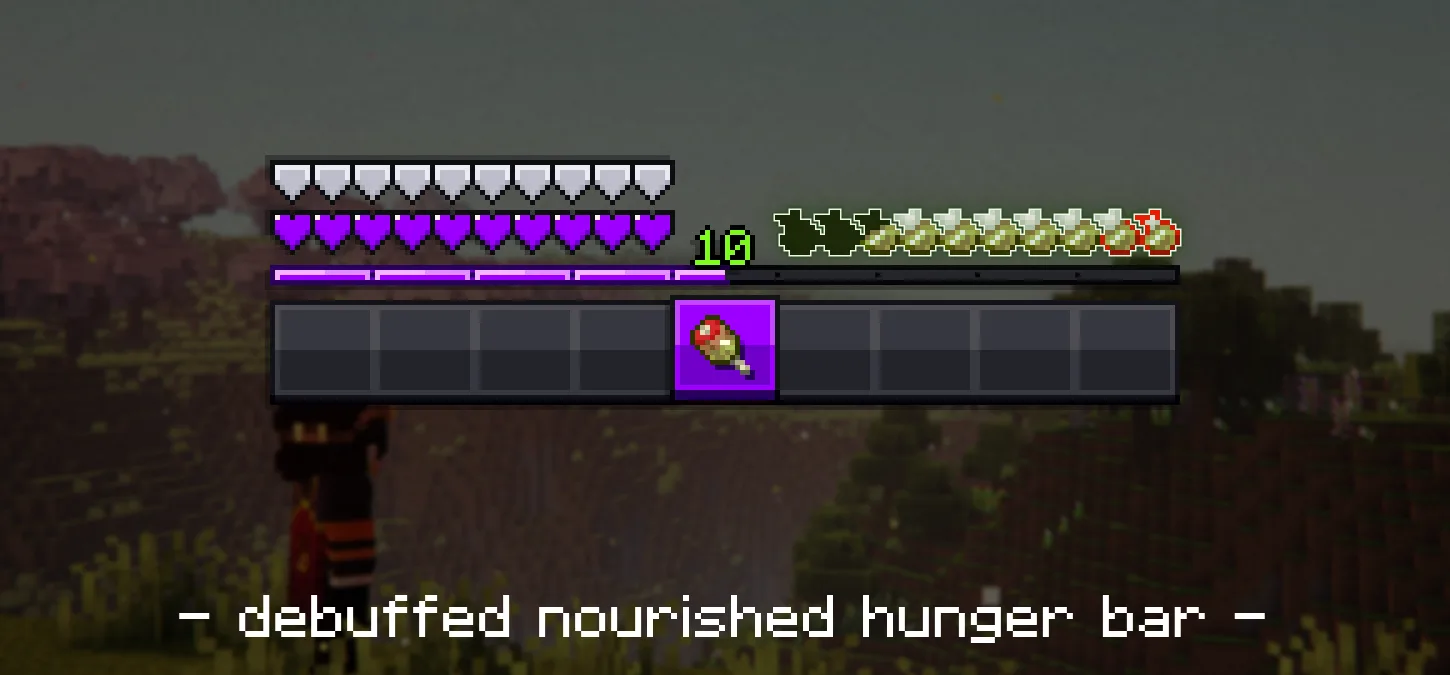 Изображение 4 ресурспака Chorus Hunger Bar