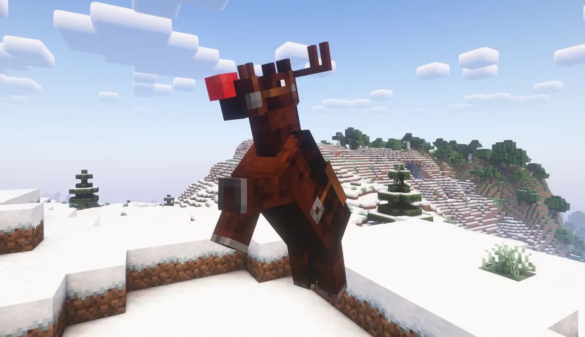 Изображение 2 ресурспака Christmas mobs