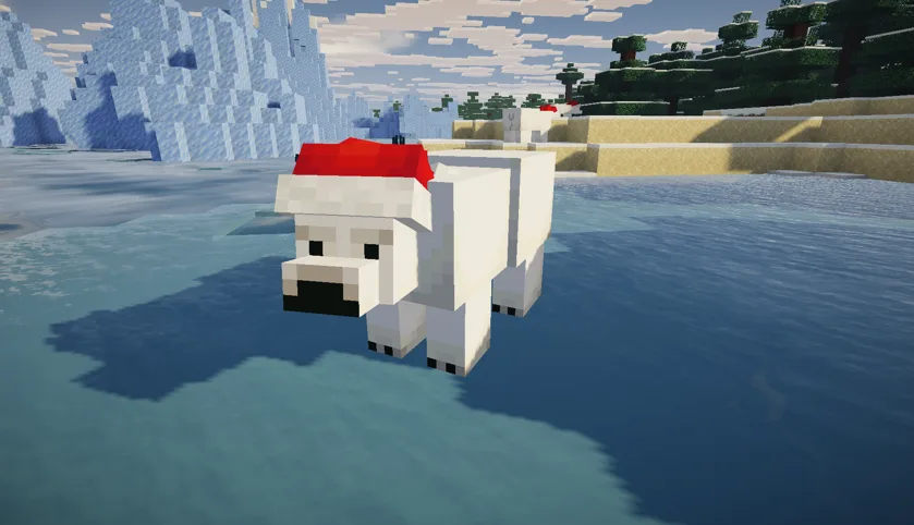 Изображение 4 ресурспака Christmas mobs