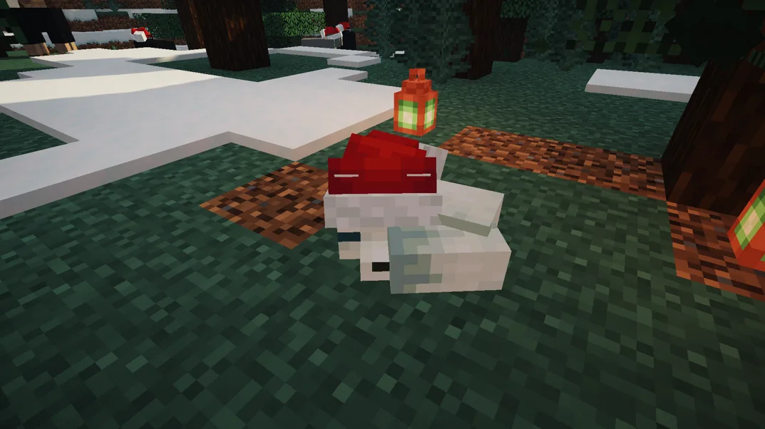 Изображение 6 ресурспака Christmas mobs