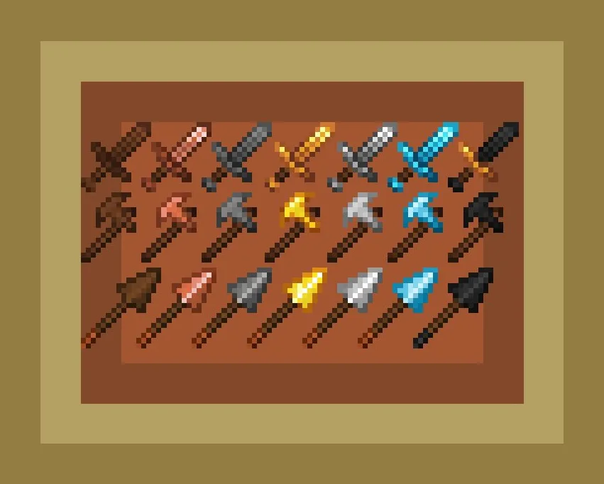 Изображение 1 ресурспака Clean PvP texturepack