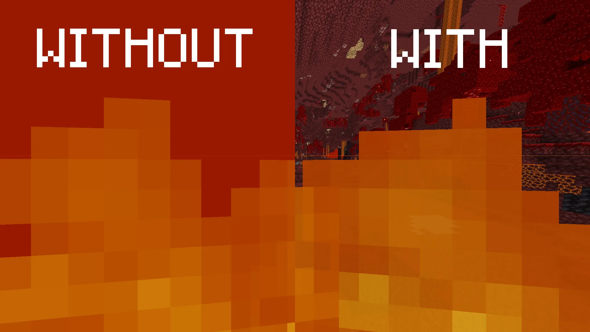 Изображение 2 ресурспака Clear Lava and Water
