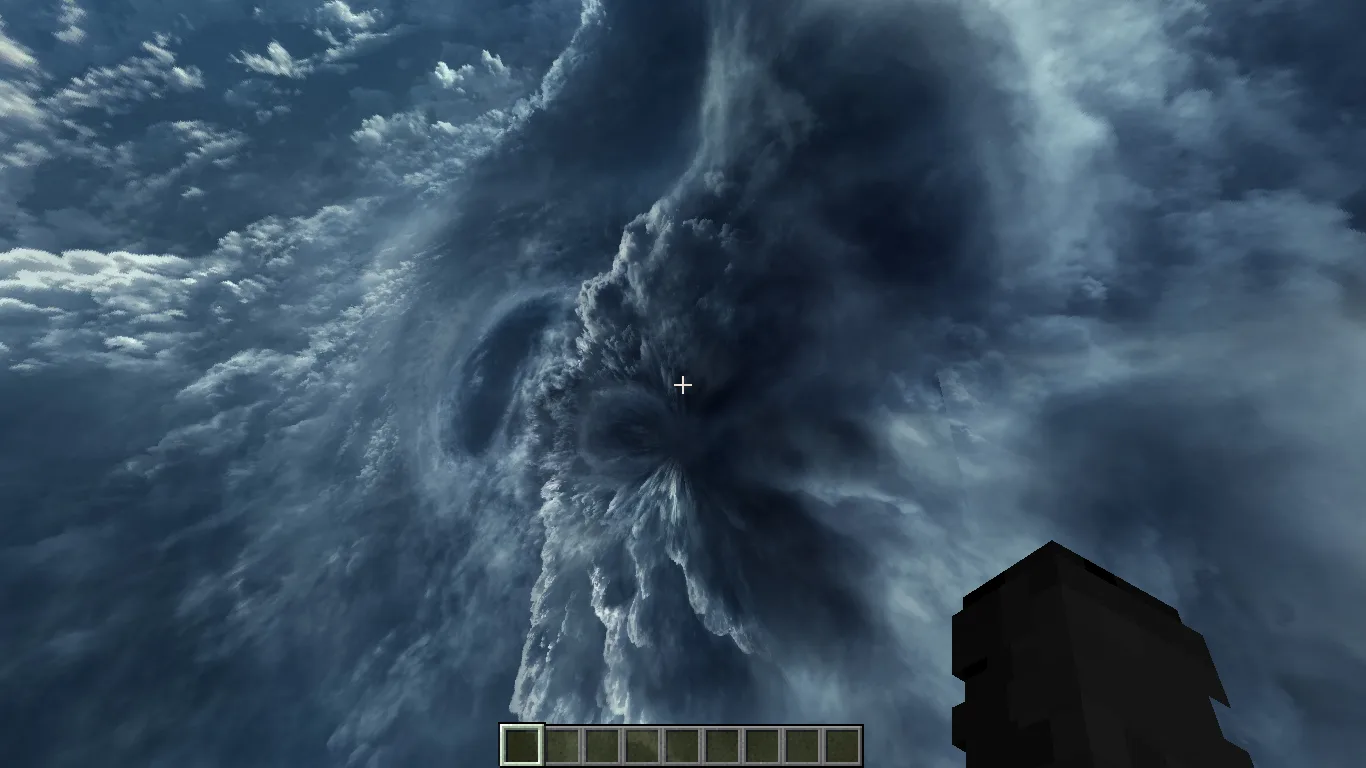 Изображение 3 ресурспака Cloudy Nights Sky Overlay