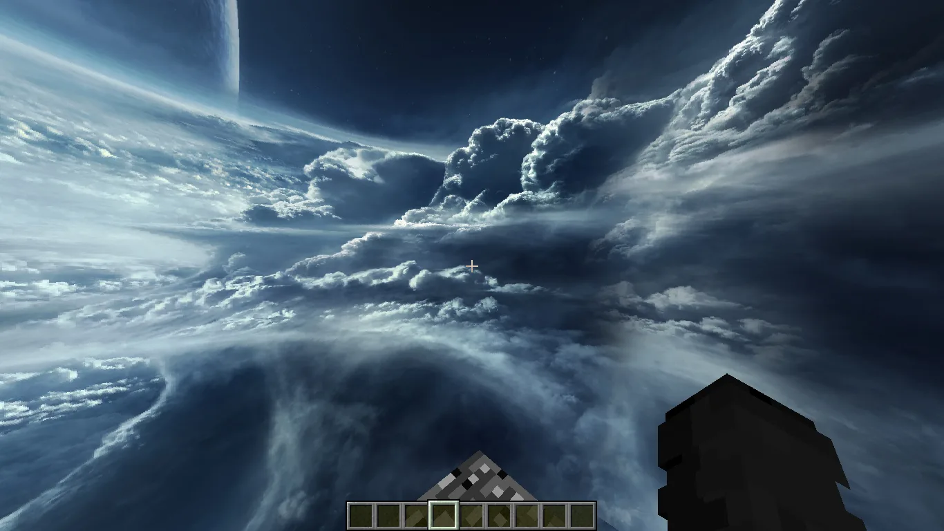 Изображение 4 ресурспака Cloudy Nights Sky Overlay