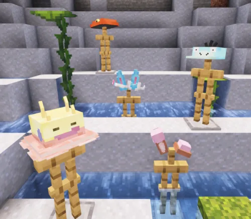 Изображение 2 ресурспака CobbleHats - Now Craftable !