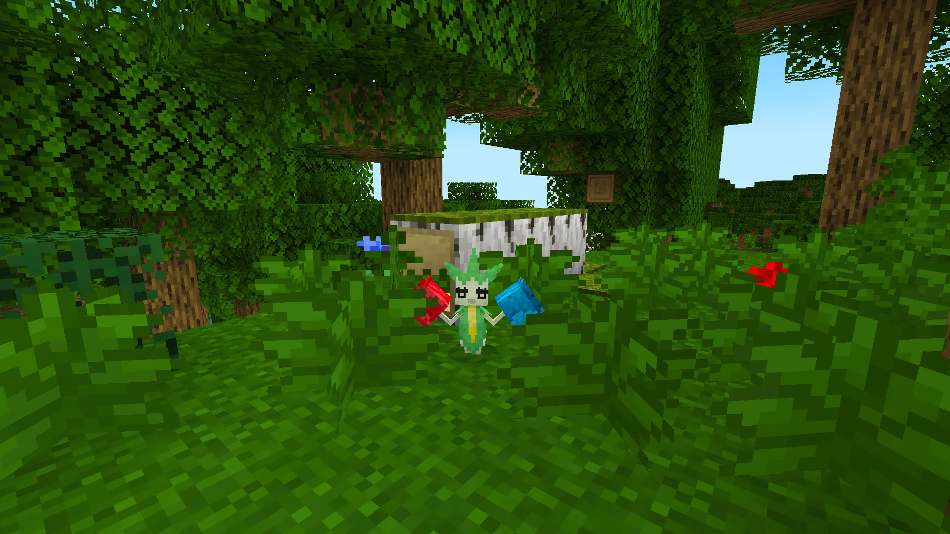 Изображение 3 ресурспака Cobblemon Classic Grass Pack