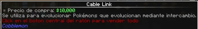 Изображение 4 ресурспака Cobblemon Texto Corregido Español