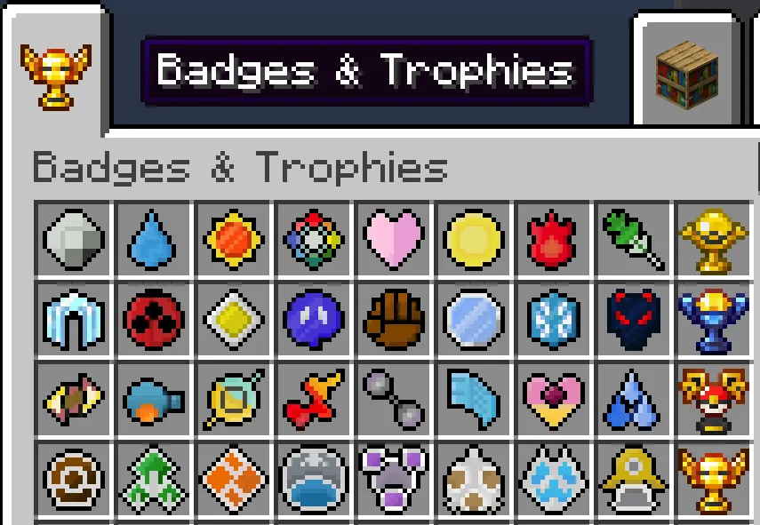 Изображение 5 мода COBBLEVERSE: Badges & Trophies