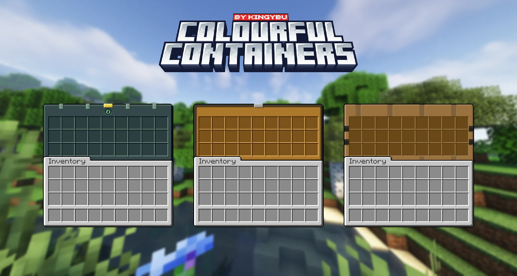 Изображение 3 ресурспака Colourful containers GUI