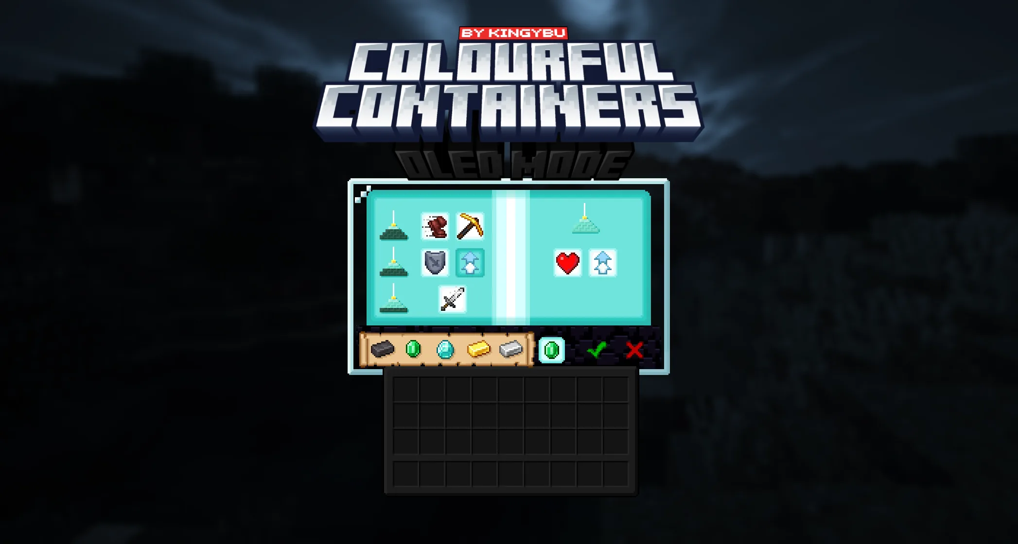 Изображение 4 ресурспака Colourful Containers OLED GUI