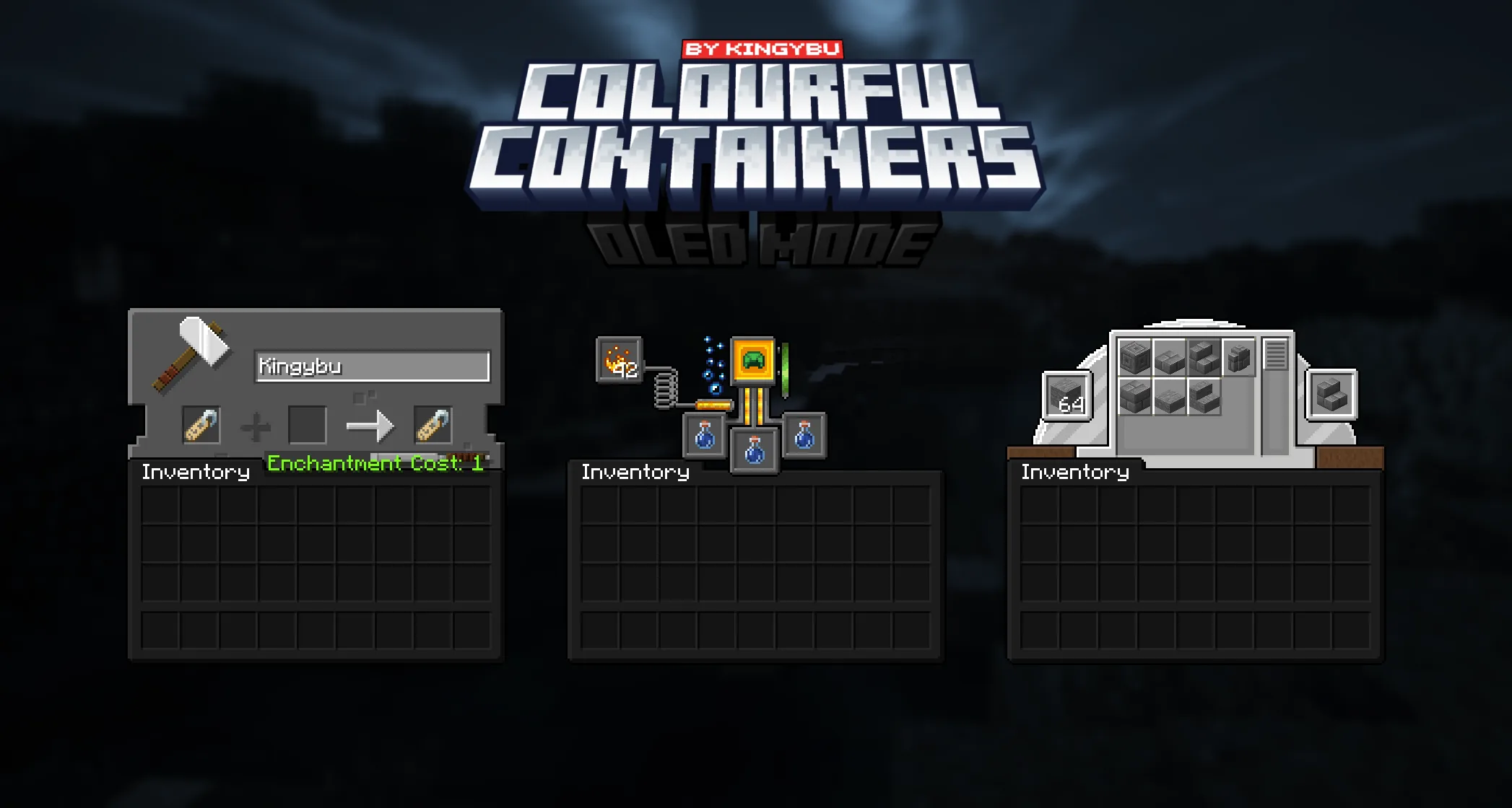 Изображение 5 ресурспака Colourful Containers OLED GUI