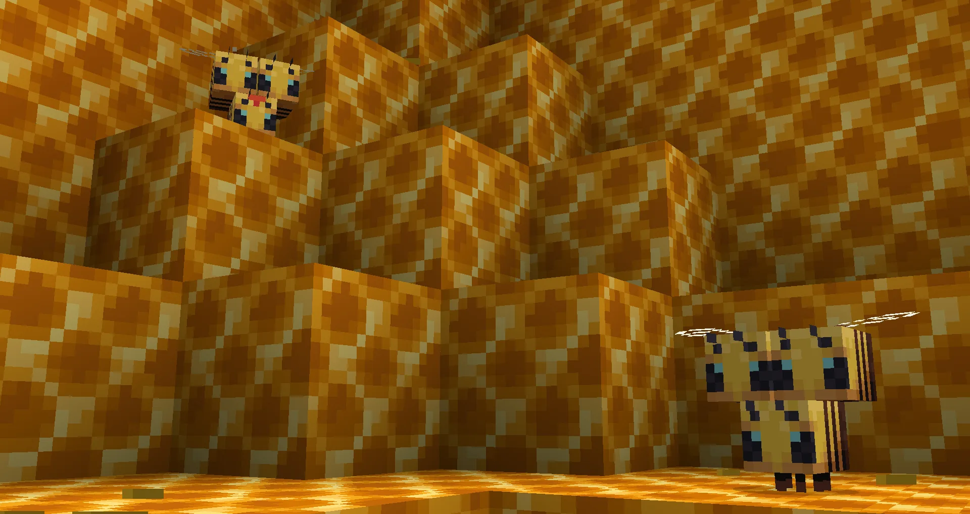 Изображение 1 ресурспака Combee MC Remodel (Cobblemon)