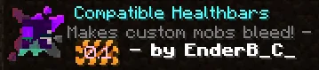 Изображение 1 ресурспака Compatible Healthbars