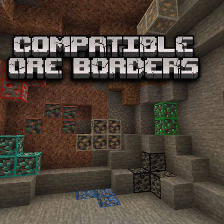 Изображение 6 ресурспака Compatible Ore Borders