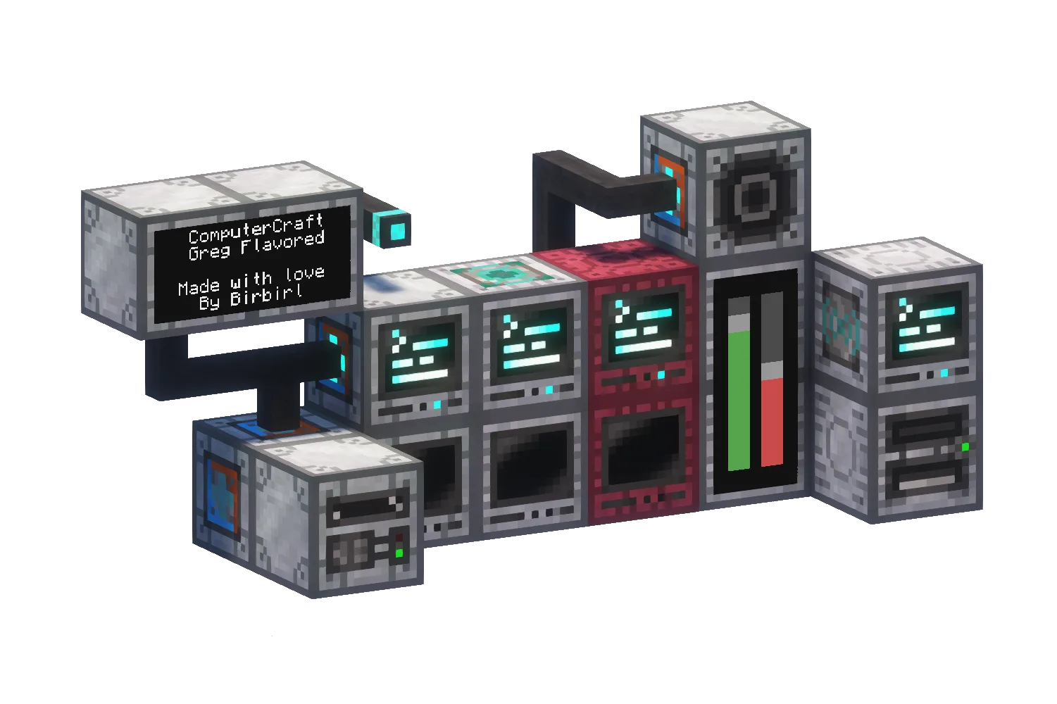 Изображение 2 ресурспака ComputerCraft Greg Flavored