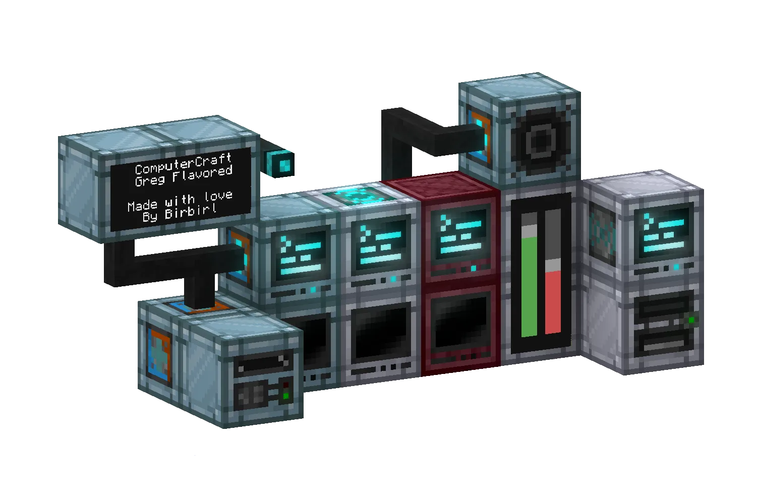 Изображение 4 ресурспака ComputerCraft Greg Flavored