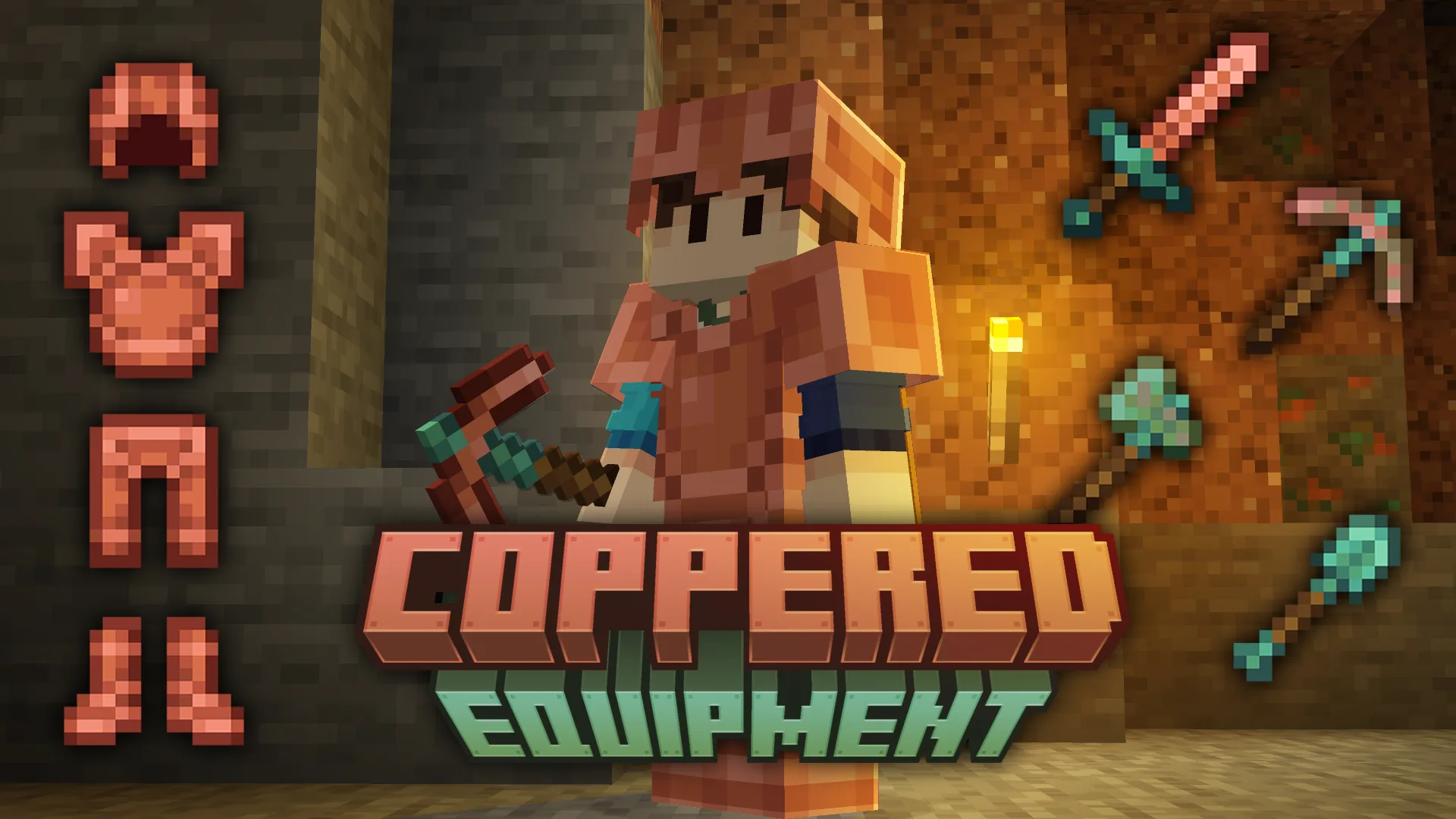 Изображение 2 ресурспака Coppered Equipment