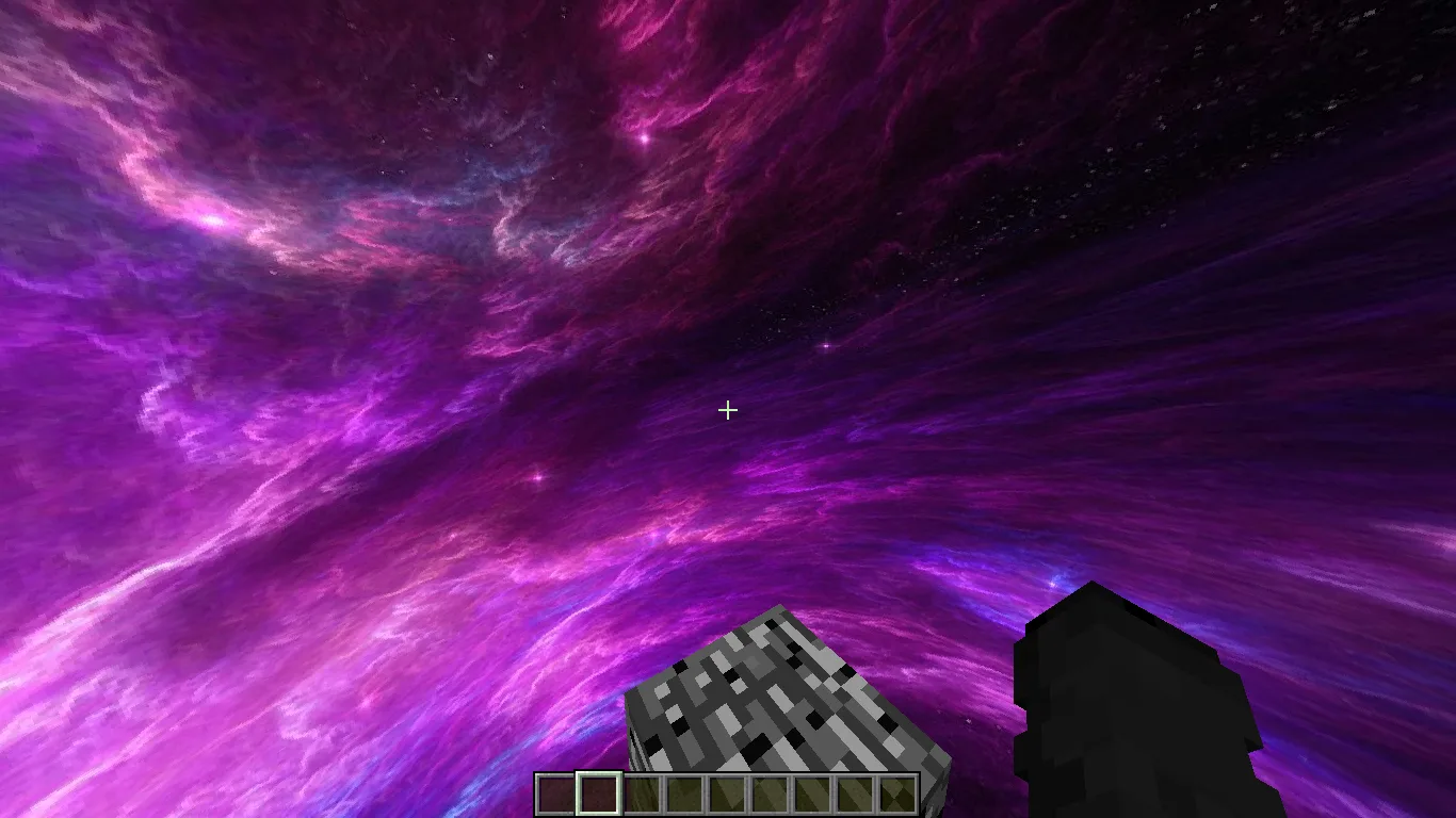 Изображение 4 ресурспака Cosmic Dunes Sky Overlay