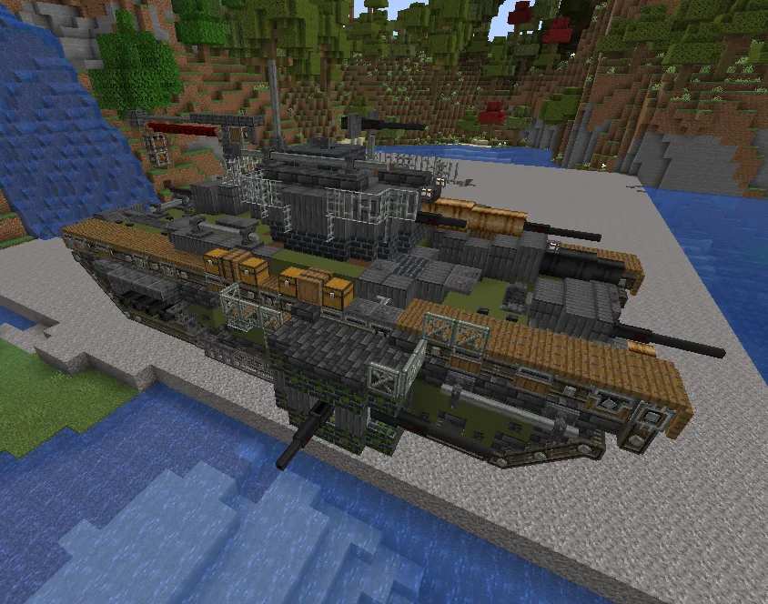 Изображение 4 мода Create Big Cannons