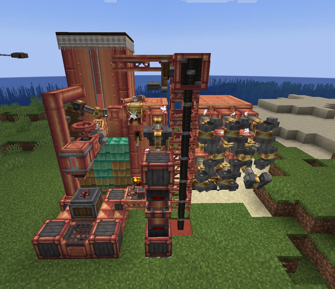 Изображение 2 ресурспака Create: Old Copper Stuffs