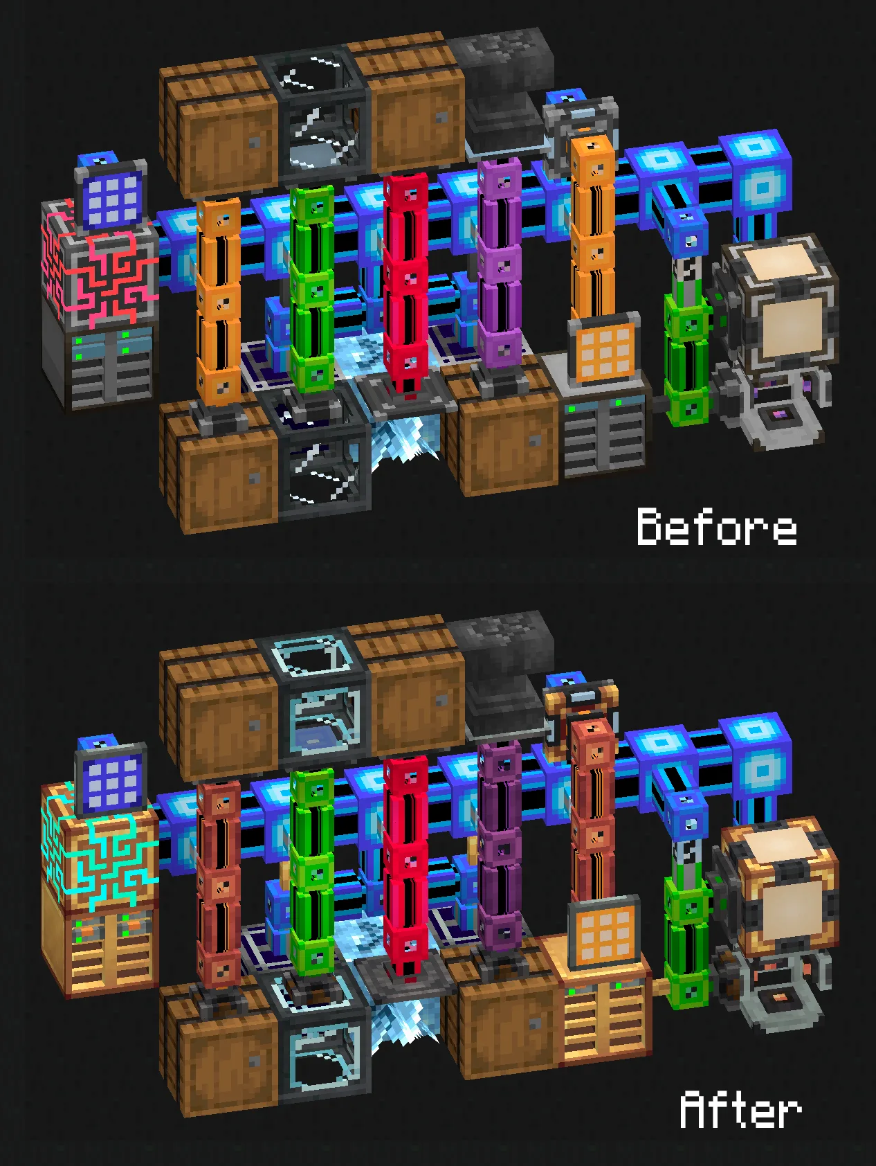 Изображение 5 ресурспака Create: Applied Energistics 2