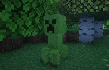 Изображение 2 ресурспака Creeper from A Minecraft Movie