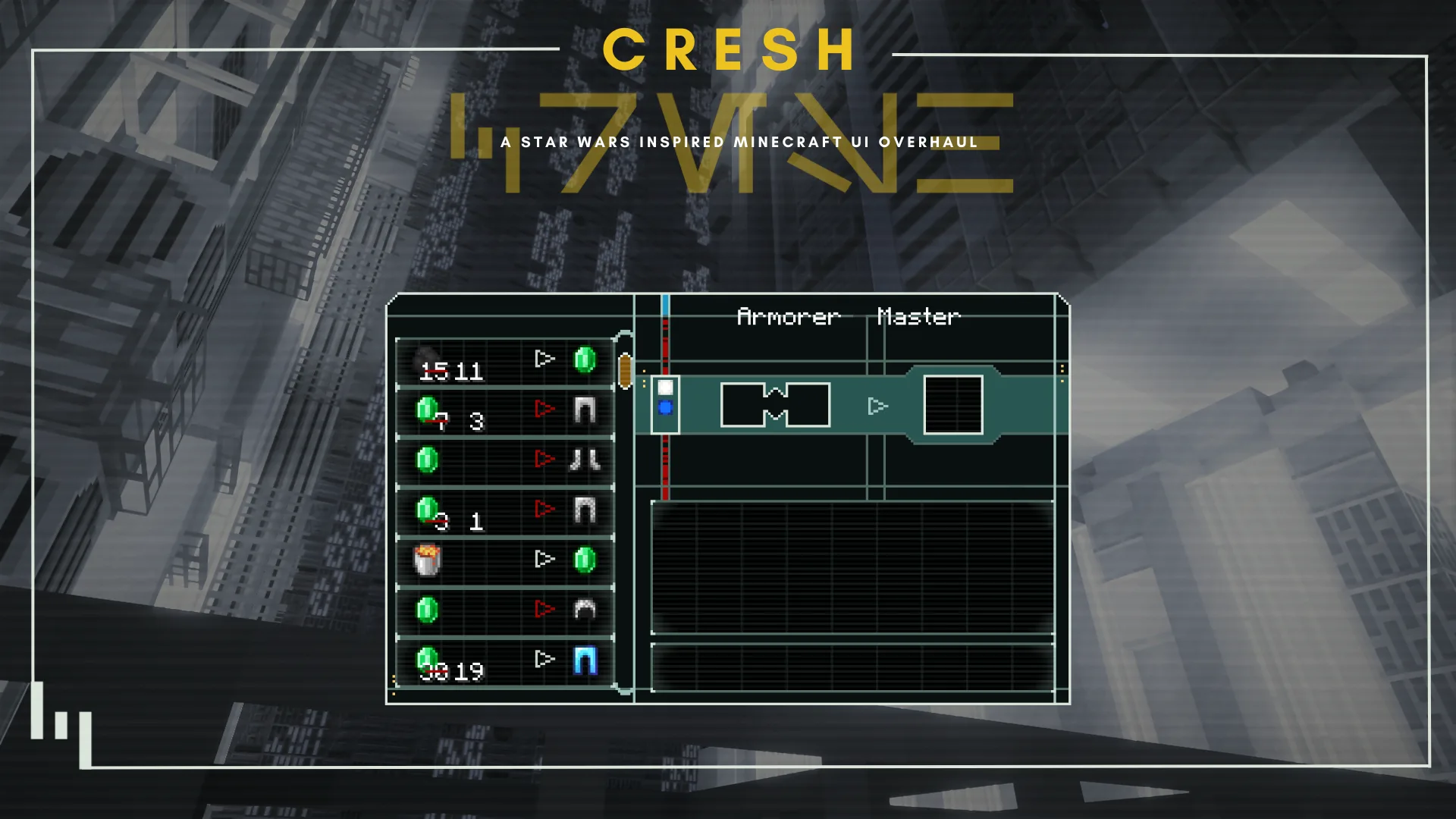 Изображение 5 ресурспака Cresh: A Star Wars UI Overhaul