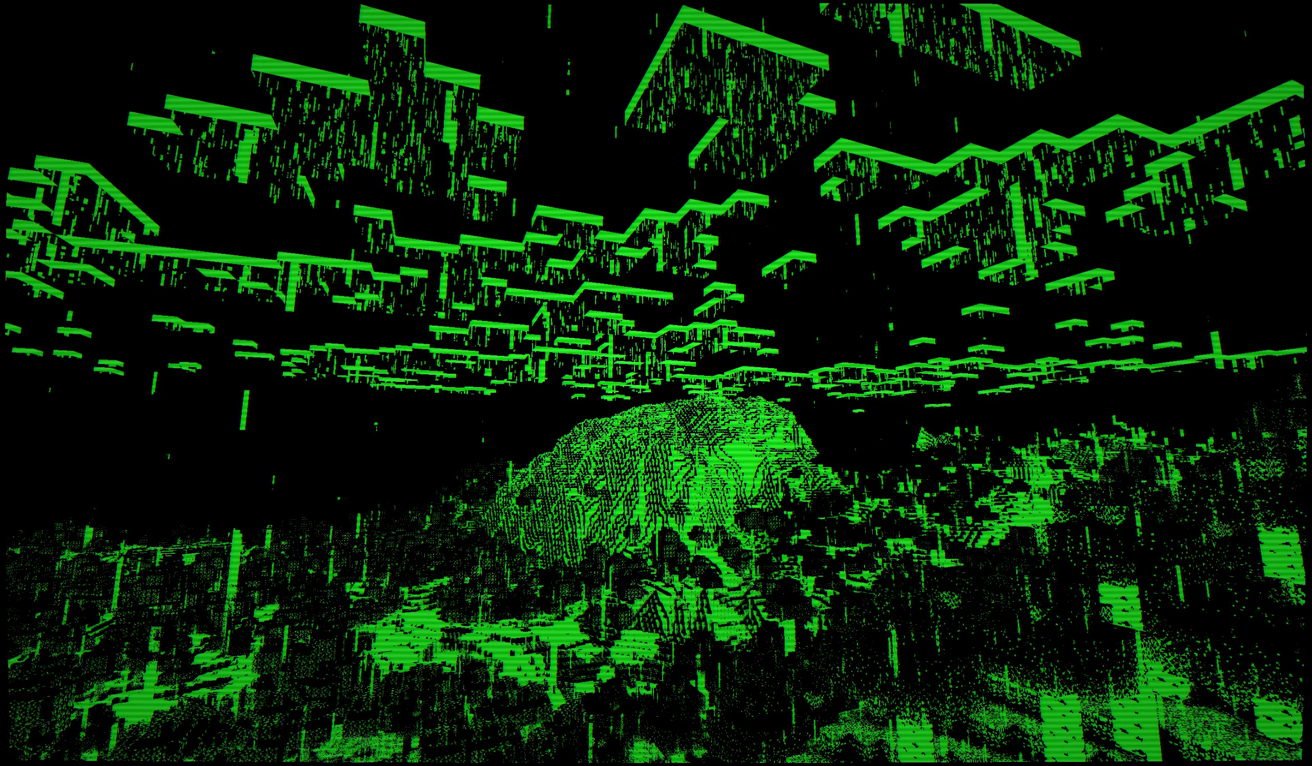 Изображение 3 шейдера CRT Monochrome Shaderpack