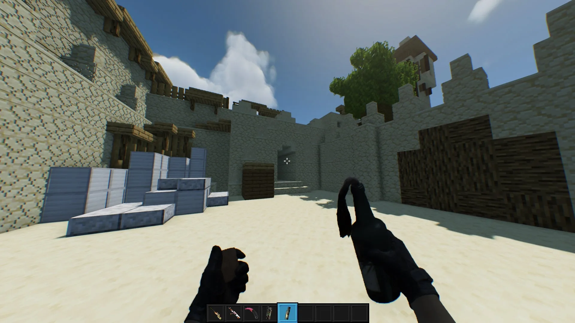 CS Style Crosshair - скачать ресурспак для Minecraft