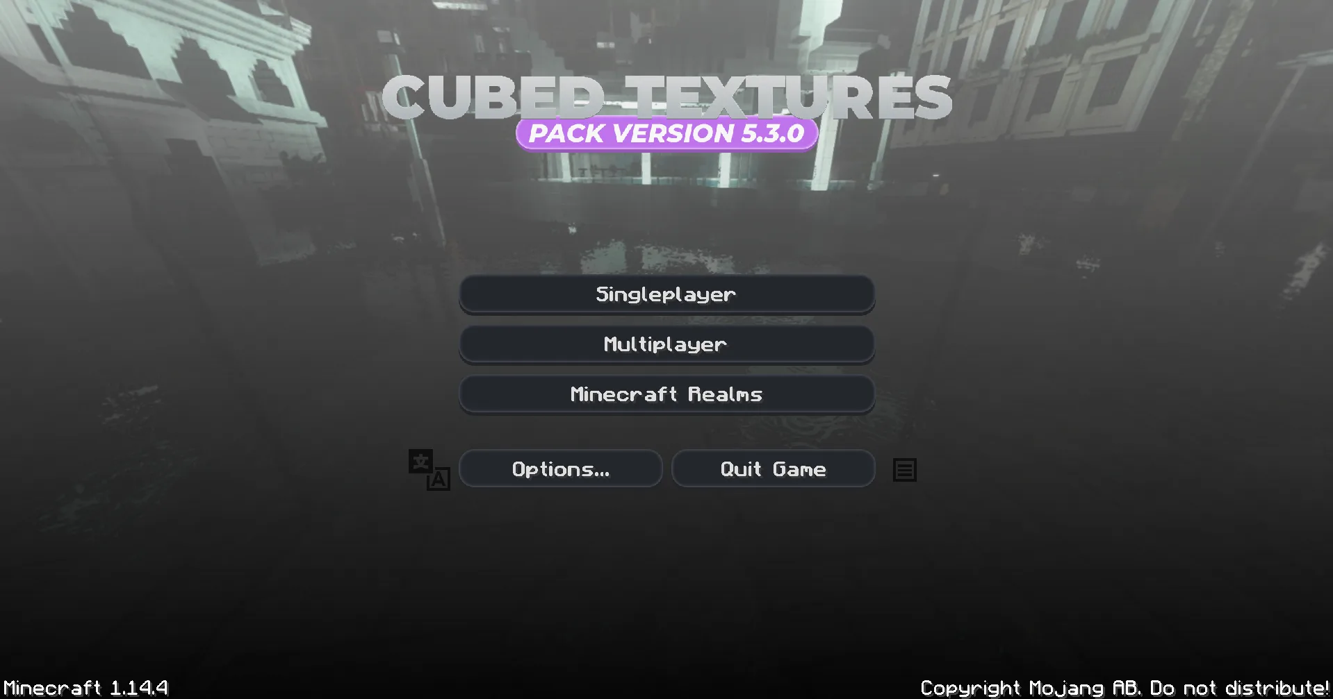 Cubed Textures - Dark UI