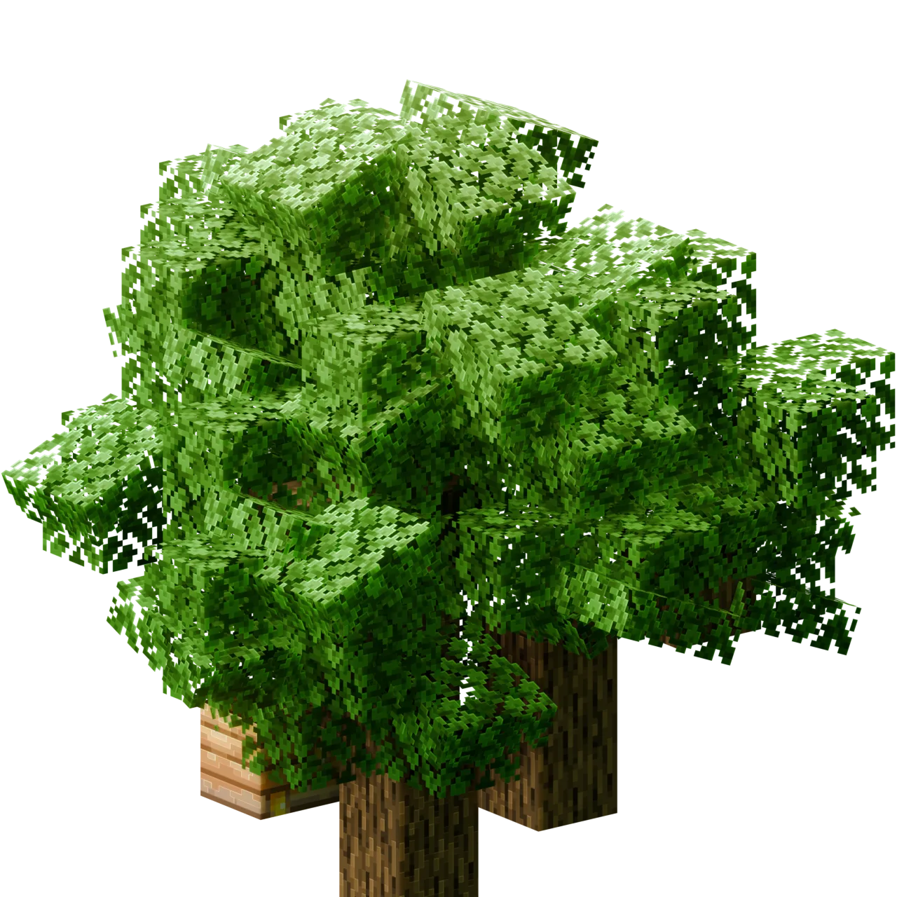 Изображение 2 ресурспака Cubic Leaves