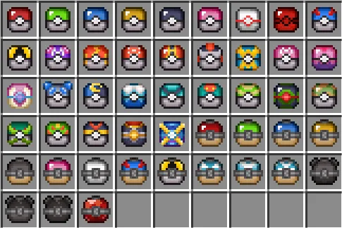 Cobblemon: Cubic Pokeballs