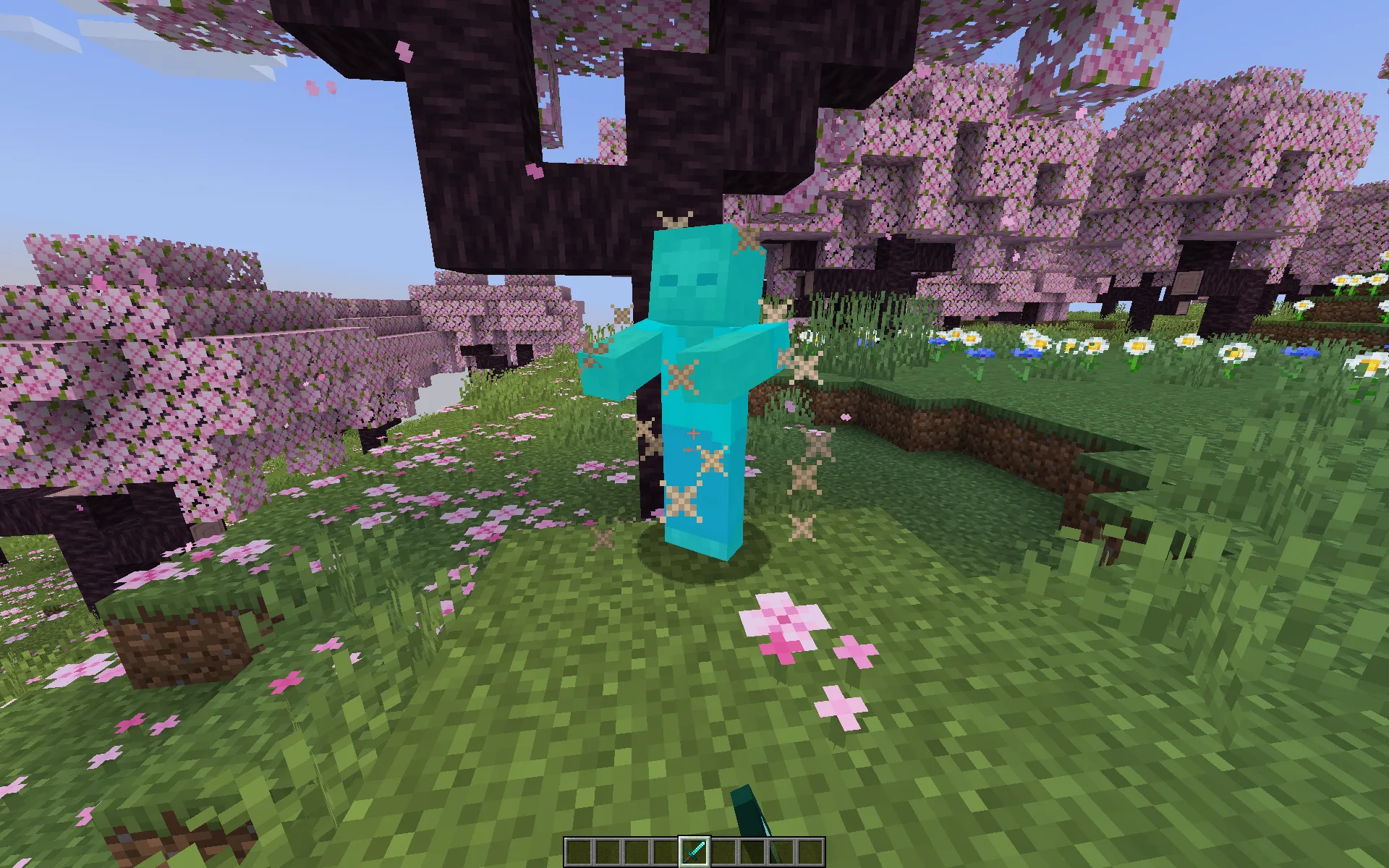 Изображение 2 ресурспака Custom Damage Overlay Color