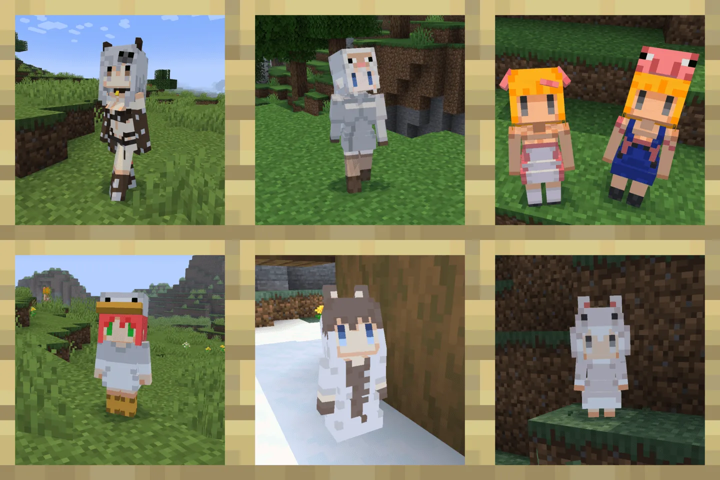 Изображение 2 ресурспака Cute Mob Models: Resource Pack