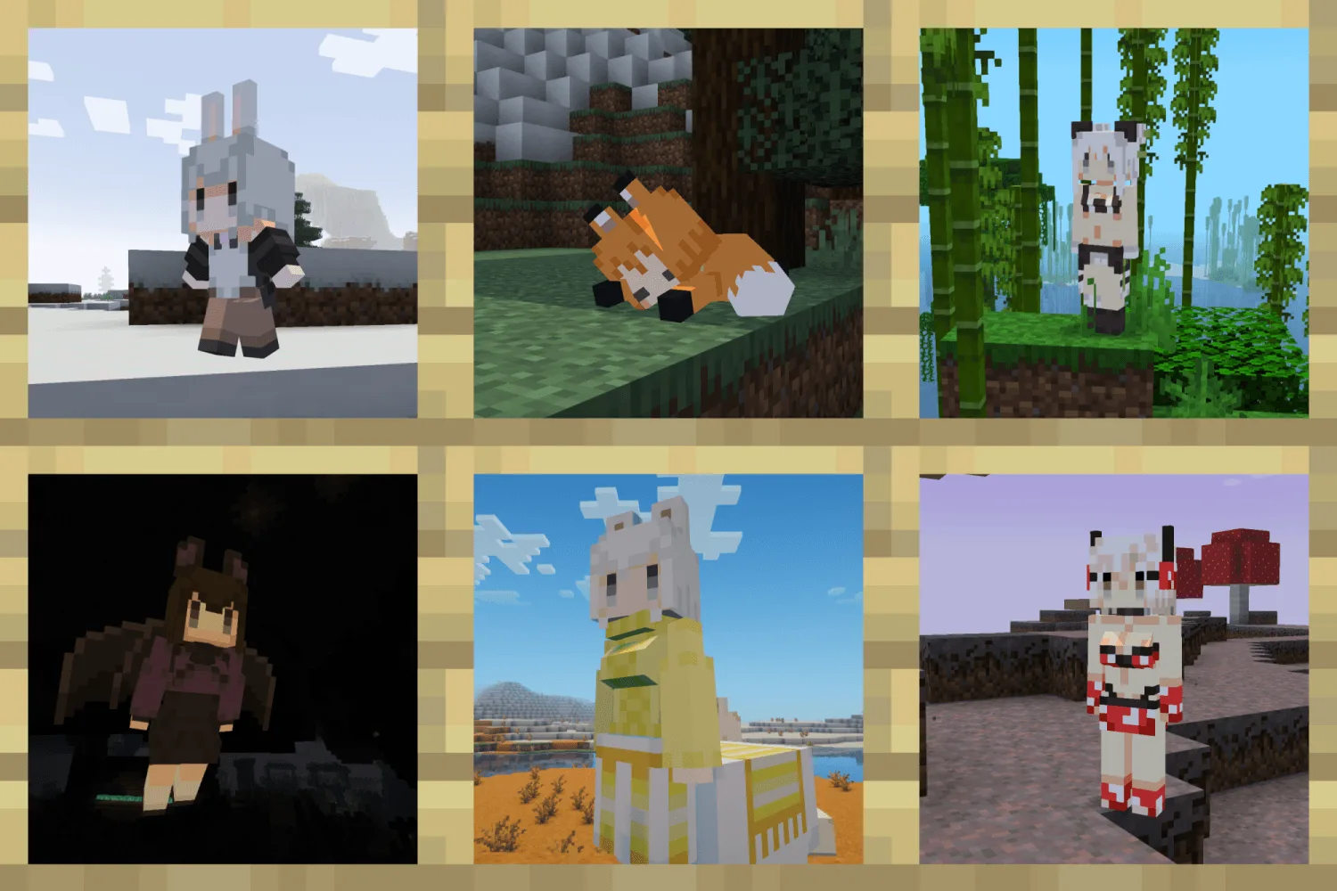 Изображение 3 ресурспака Cute Mob Models: Resource Pack